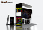 10x10ft Tension Fabric Booth Aluminum Frame Exhibition Booth Design 3x3 For Advertising