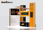 Fashion Custom Trade Show Booth Aluminum Extrusion Lockable Standard