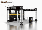 Standard 10x20ft Trade Show Exhibit Booths / 3x6M Spiral Tower Exhibit Booth