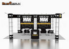 Standard 10x20ft Trade Show Exhibit Booths / 3x6M Spiral Tower Exhibit Booth