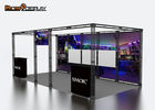 Eye Catching Trade Show Booth , Custom Modern Exhibition Stand Design
