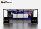 Eye Catching Trade Show Booth , Custom Modern Exhibition Stand Design