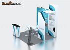 Trade Fair Tension Fabric Booth Shape Custom Aluminum Trade Show Booths 10x10