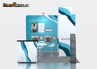 Trade Fair Tension Fabric Booth Shape Custom Aluminum Trade Show Booths 10x10