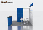 Tension Fabric Unique Trade Show Booths / Standard Exhibition Booth 3x3 Display