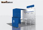 Tension Fabric Unique Trade Show Booths / Standard Exhibition Booth 3x3 Display