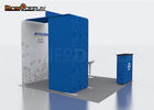 Tension Fabric Unique Trade Show Booths / Standard Exhibition Booth 3x3 Display