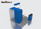 Tension Fabric Unique Trade Show Booths / Standard Exhibition Booth 3x3 Display