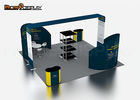 Tension Fabric Exhibition Booth Stand , 20x20FT Trade Show Display Stands
