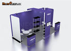 Advertising 10x20 Trade Show Booth Tension Fabric Display Aluminum Backdrop