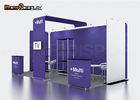 Advertising 10x20 Trade Show Booth Tension Fabric Display Aluminum Backdrop