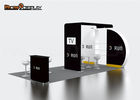 Advertising Custom Trade Show Booth 10x20FT With Tension Fabric Material