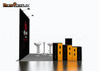 Standard Tension Fabric Booth 3x3 Advertising Display For Cosmetic Exhibition