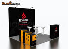 Standard Tension Fabric Booth 3x3 Advertising Display For Cosmetic Exhibition