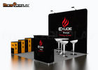 Standard Tension Fabric Booth 3x3 Advertising Display For Cosmetic Exhibition