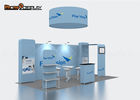 Popular 3*6 M Tension Fabric Booth / Cool Trade Show Booths For Trade Show