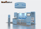 Popular 3*6 M Tension Fabric Booth / Cool Trade Show Booths For Trade Show