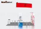 6X6 Custom Trade Show Booth Equipment Aluminum Display Stand Design For Expo
