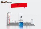 6X6 Custom Trade Show Booth Equipment Aluminum Display Stand Design For Expo