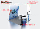 Portable Tension Fabric Booth Trade Show Standard Exhibition Booth 10ft 3x3 Display