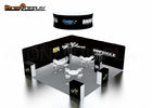 Lightweight Custom Trade Show Booth / Tension Fabric Collapsible Booth Design