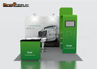 Color Custom Trade Show Booth Stand , 3x3 Exhibition Booth Display System