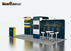 3x6m Portable Display Trade Show Booth Tension Fabric Size Customized