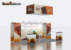 10x20 Custom Trade Show Booth Tension Fabric Portable Exhibition Equipment