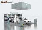 Easy Fair Stand 20x20 Trade Show Booth , Aluminum Profile Exhibition Booth Set Up