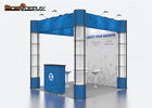 3*3M Square Style Trade Show Exhibit Booths Custom Color For Advertising