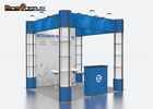 3*3M Square Style Trade Show Exhibit Booths Custom Color For Advertising