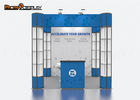 3*3M Square Style Trade Show Exhibit Booths Custom Color For Advertising