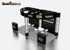 3*6 M Portable Custom Made Trade Show Booth Knockout Displays Modular Trade Show Booth