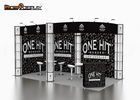 Durable 20x10 Trade Show Booth Portable Exhibition Stall With Spiral Tower