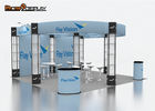 6x6M Advertising 20x20 Trade Show Booth Equipment Aluminum Frame With Spiral Tower