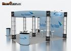 6x6M Advertising 20x20 Trade Show Booth Equipment Aluminum Frame With Spiral Tower