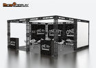 Fashion Display Trade Show Booth Modern Exhibition Stand With Aluminum Truss Systems
