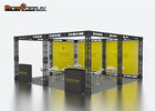 Strong Portable Trade Show Booth , 3X3 / 6X6 Aluminum Truss Stand CE Certified