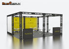 Strong Portable Trade Show Booth , 3X3 / 6X6 Aluminum Truss Stand CE Certified