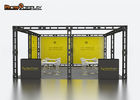 Strong Portable Trade Show Booth , 3X3 / 6X6 Aluminum Truss Stand CE Certified