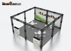 Portable Aluminum Truss Exhibition Booth , 20x20 Trade Show Booth Custom Design