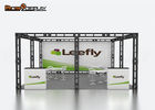 Portable Aluminum Truss Exhibition Booth , 20x20 Trade Show Booth Custom Design