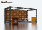 Easy Assemble Spigot Truss Trade Show Booth / Outdoor 10x10 Truss Booth