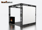 Aluminum Frame Truss Trade Show Booth Custom Design With Dye Sublimation Printing