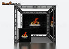 Custom Aluminum Truss Trade Show Booth With 340G Tension Fabric Material