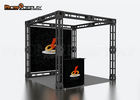 Custom Aluminum Truss Trade Show Booth With 340G Tension Fabric Material