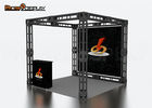 Custom Aluminum Truss Trade Show Booth With 340G Tension Fabric Material