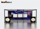 Attractive Aluminum Trade Show Booth Tension Fabric Light Box For Expo