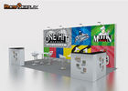 Recyclable Custom Modular Exhibition Stands 3X6m Aluminum Alloy Frame