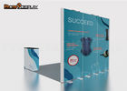 Waterproof Modular Trade Show Booth Design Two Open Side For Expo Exhibition